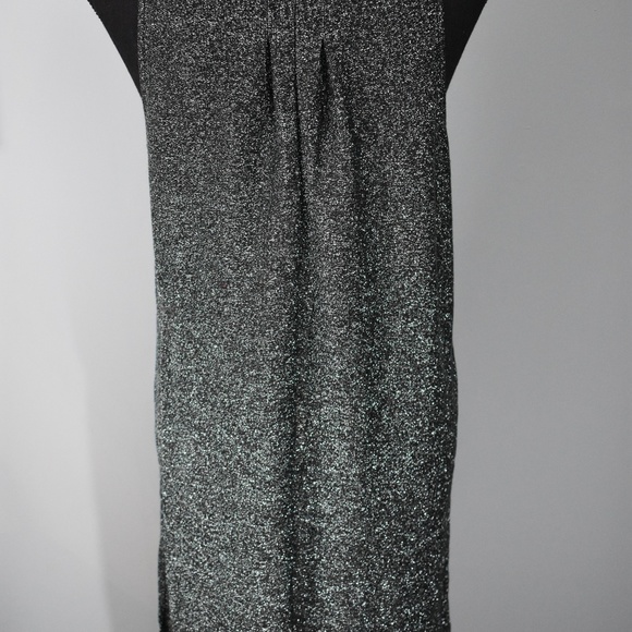 Black and Mint Sparkle Tank Tunic - Picture 4 of 5